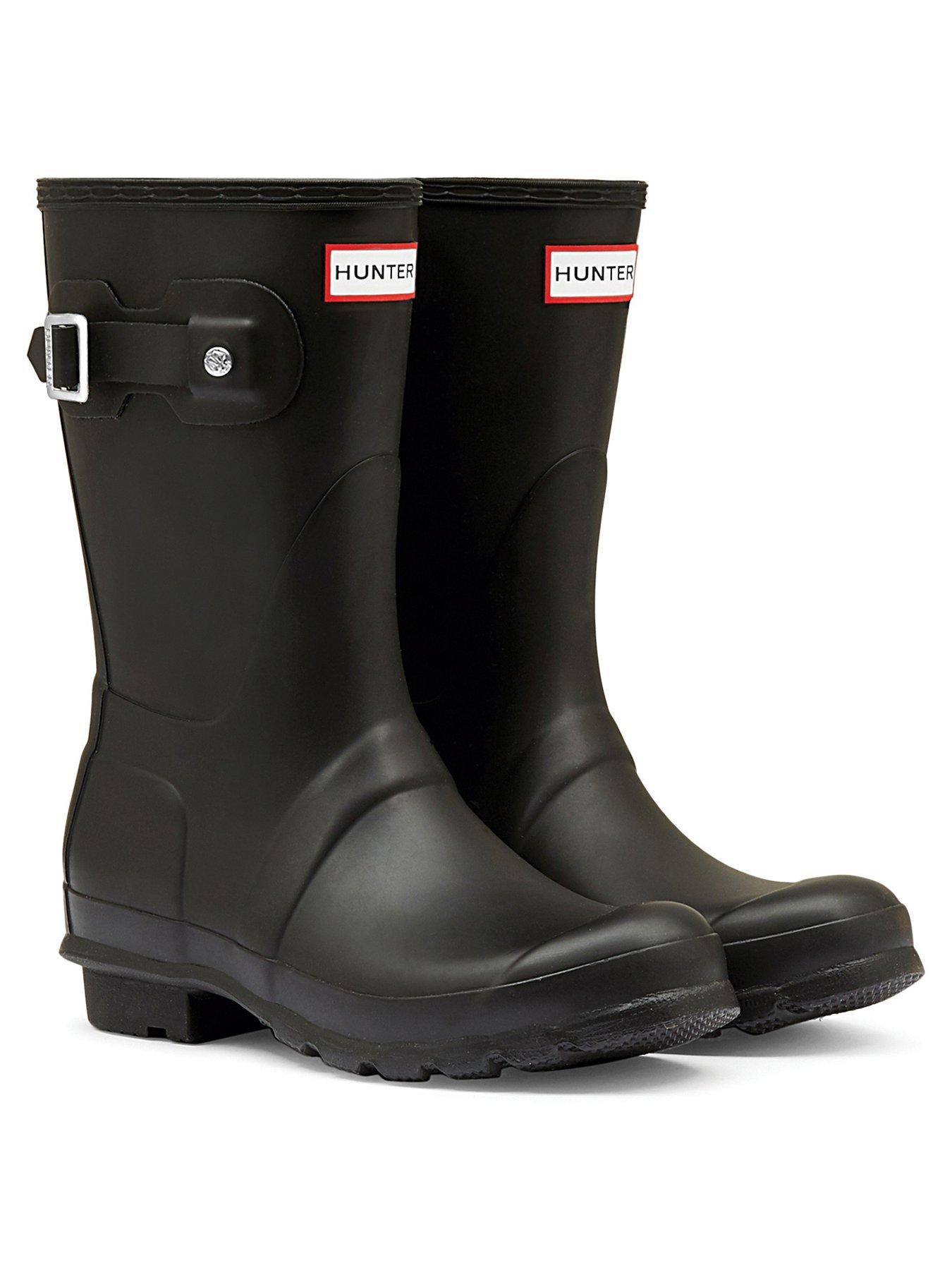 hunter-original-short-wellington-boot-black