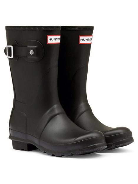 hunter-original-short-wellington-boots-black