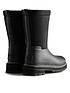  image of hunter-refined-stitch-sherpa-boots-black