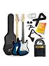  image of 3rd-avenue-34-size-electric-guitar-pack-blueburst