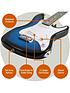  image of 3rd-avenue-34-size-electric-guitar-pack-blueburst