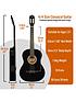  image of 3rd-avenue-full-size-classical-guitar-pack-black