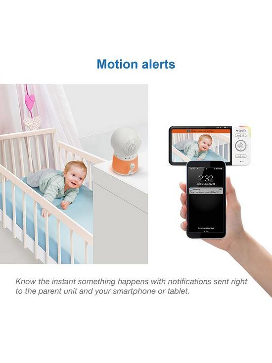 stillFront image of vtech-smart-5inch-hd-screen-wi-fi-baby-video-monitor-with-night-light