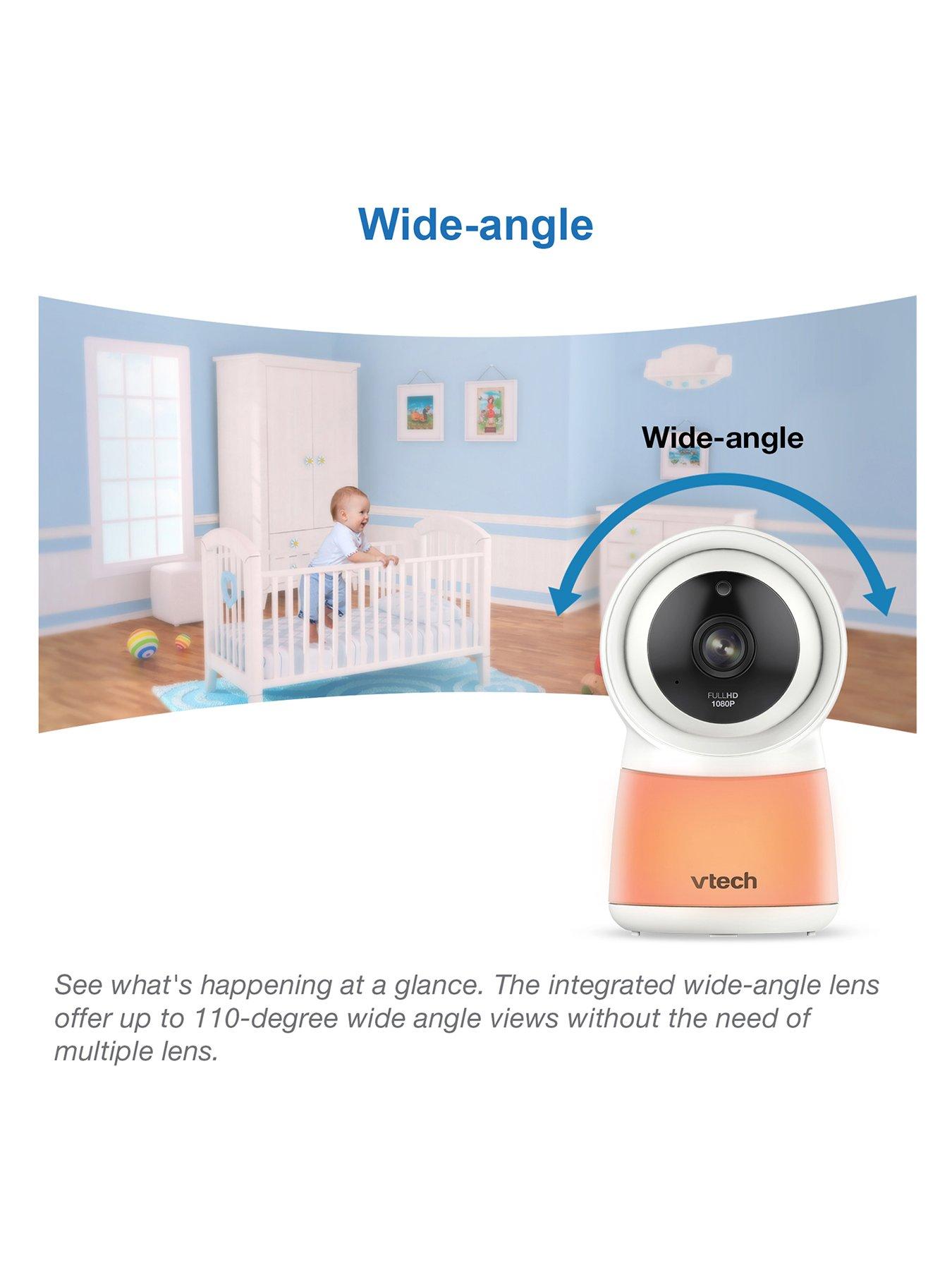 Image 5 of 7 of VTech Smart 5-inch Hd Screen Wi-Fi Baby Video Monitor with Night Light