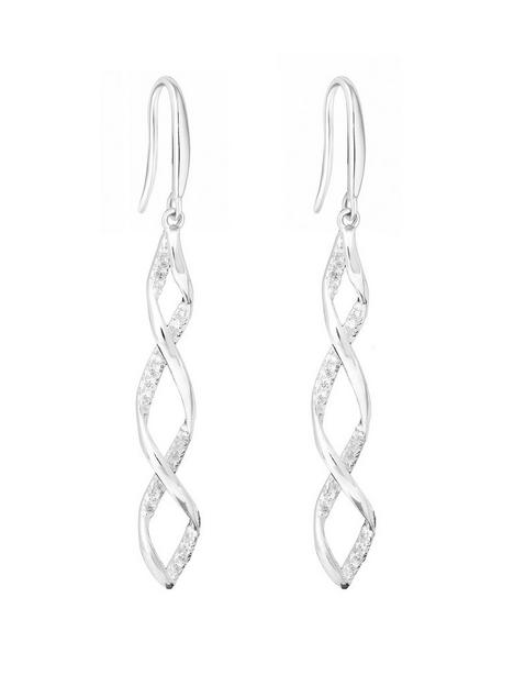 simply-silver-sterling-silver-925-with-cubic-zirconia-wrapped-in-love-intertwined-drop-earrings