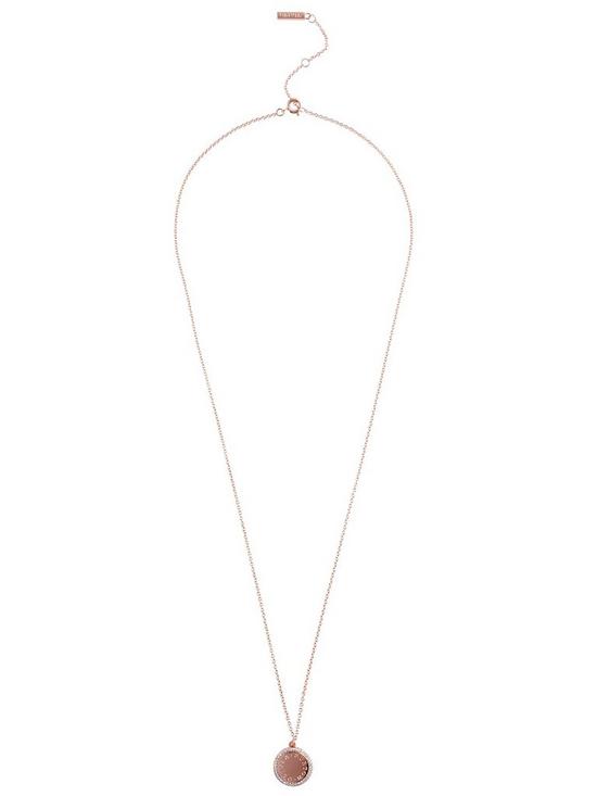 back image of olivia-burton-diamond-encrusted-necklace