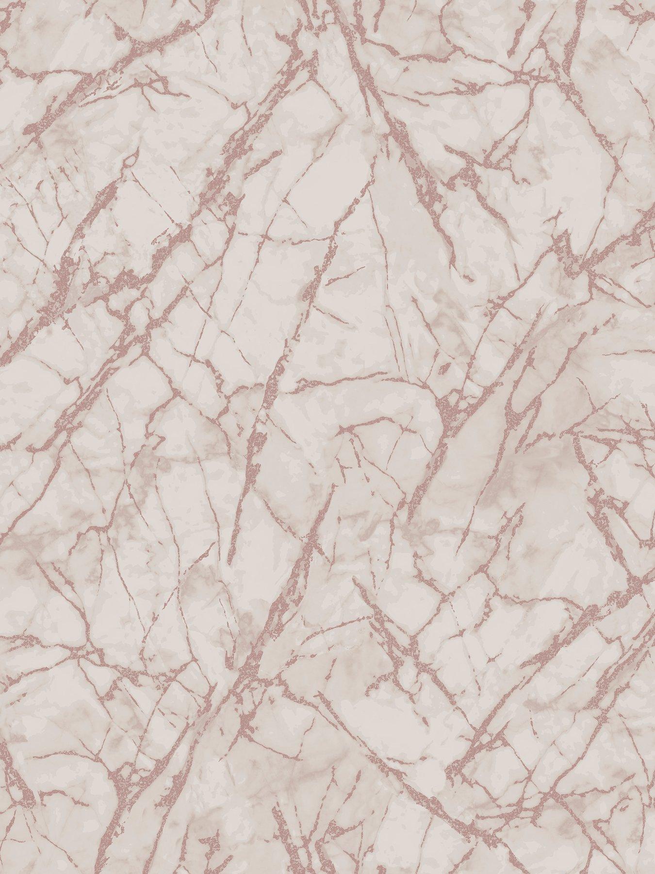 image of fine-decor-marblesque-metallic-marble-rose-gold-wallpaper