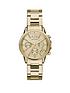  image of armani-exchange-chronograph-gold-tone-stainless-steel-watch