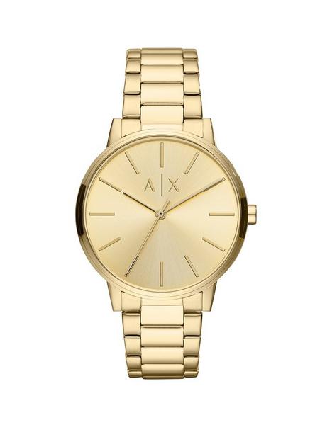 armani-exchange-three-hand-gold-tone-stainless-steel-watch