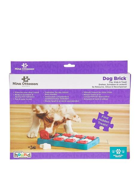 nina-ottosson-level-2-dog-brick-interactive-puzzle-toy-for-dogs