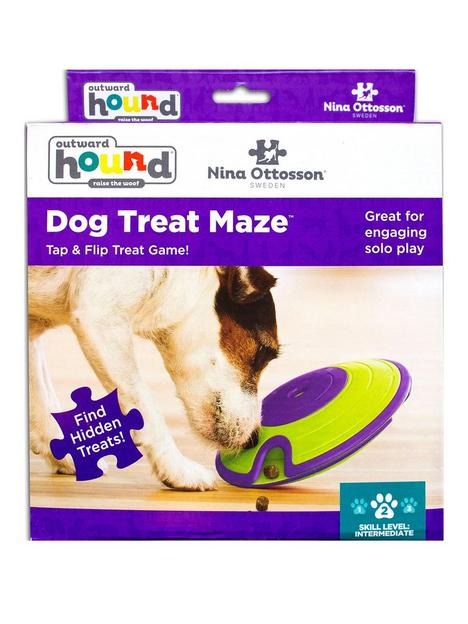 nina-ottosson-level-2-treat-maze-interactive-puzzle-toy-for-dogs
