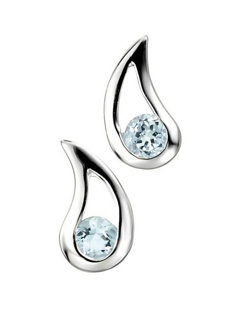 the-love-silver-collection-sterling-silver-stud-earrings-with-blue-topaz-stone