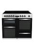  image of beko-kdvc100xnbspfreestanding-100cm-double-oven-range-cooker-stainless-steel