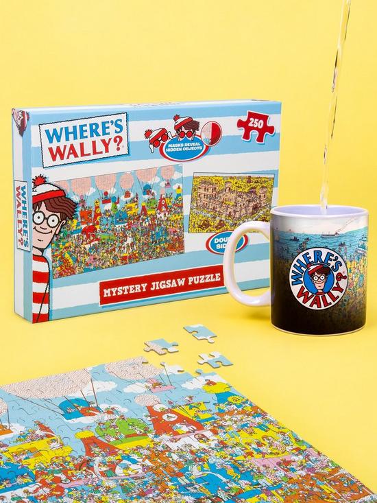 stillFront image of wheres-wally-heat-changing-mug-amp-wheres-wally-double-sided-mystery-jigsawnbsppuzzle-250pcs