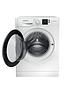  image of hotpoint-nswm743uwukn-7kg-load-1400-spin-washing-machine-white