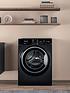  image of hotpoint-nswm743ubsukn-7kg-load-1400-spin-washing-machine-black