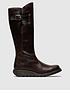  image of fly-london-mol-2-knee-boots-brown