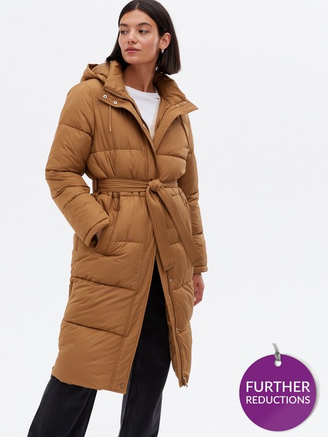 new-look-innesnbspbelted-longline-padded-coat-tannbsp