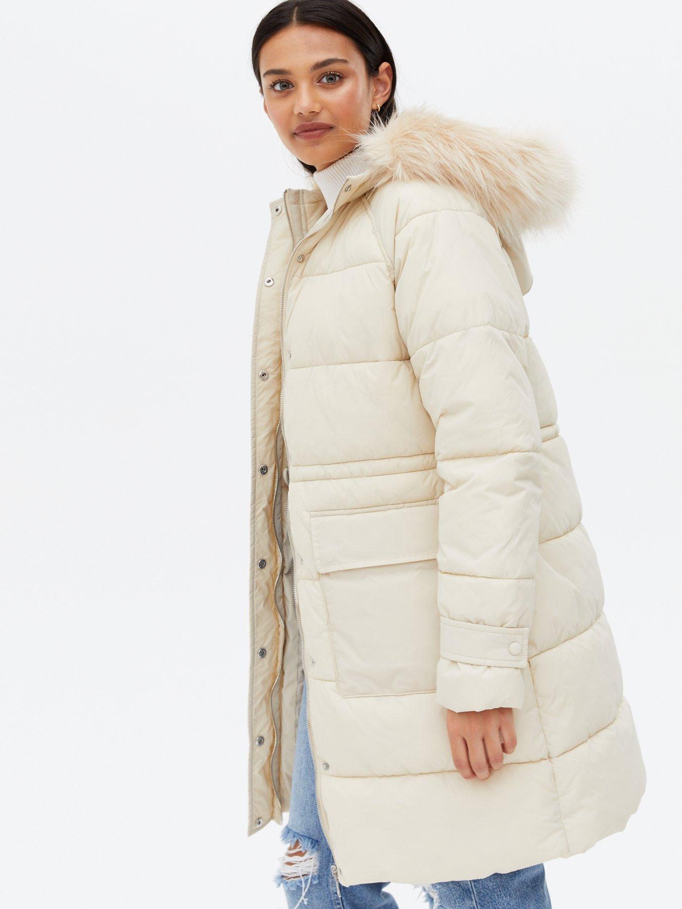 womens padded coat new look