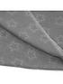  image of katie-loxton-star-printed-scarf-grey