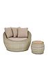  image of majorca-snuggle-seat-and-side-table-set