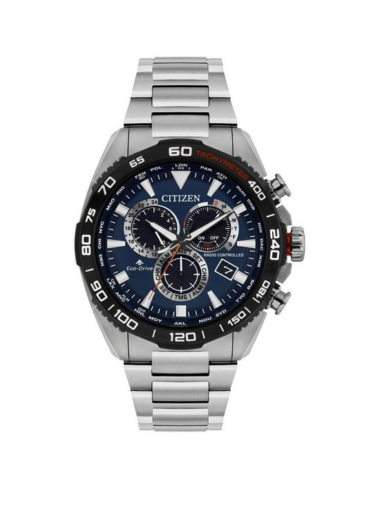 front image of citizen-gents-eco-drive-promaster-wr200-watch