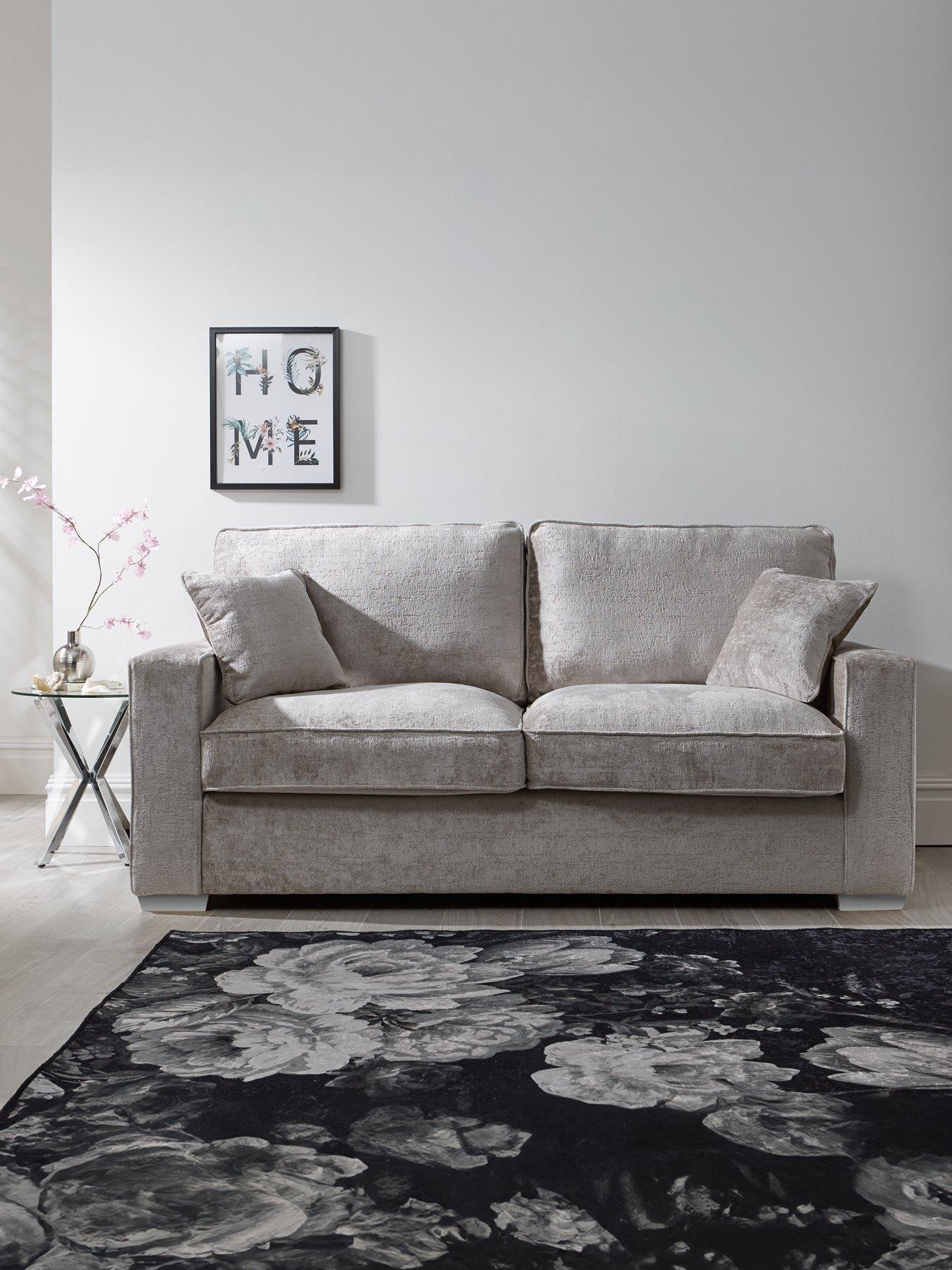 undefined Chicago Deluxe Fabric 3 Seater Sofa - Made to Order in the UK