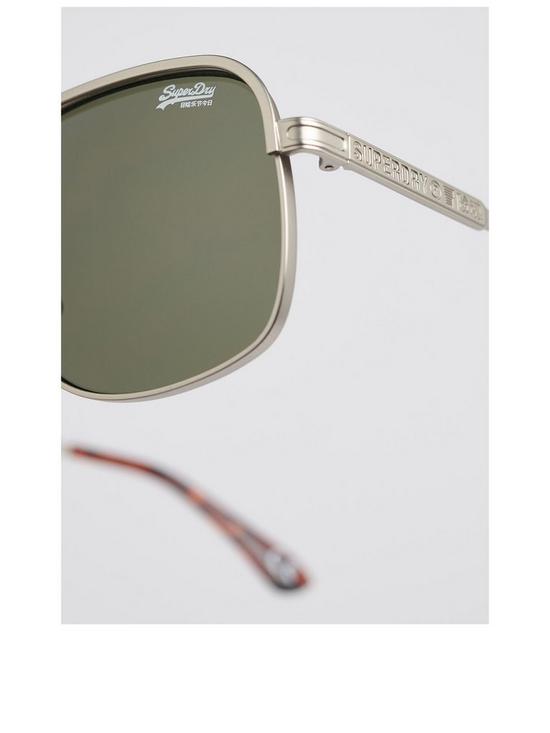 stillFront image of superdry-aviator-sunglasses-silver