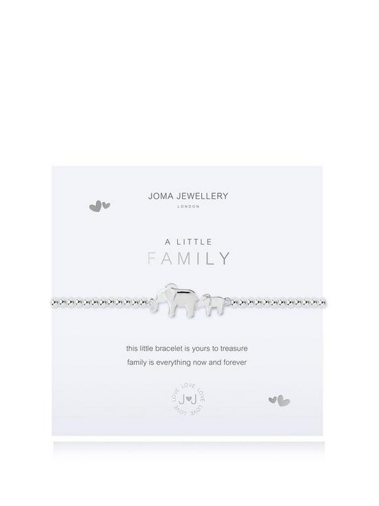 front image of joma-jewellery-a-little-family-silver-bracelet-175cm-stretch