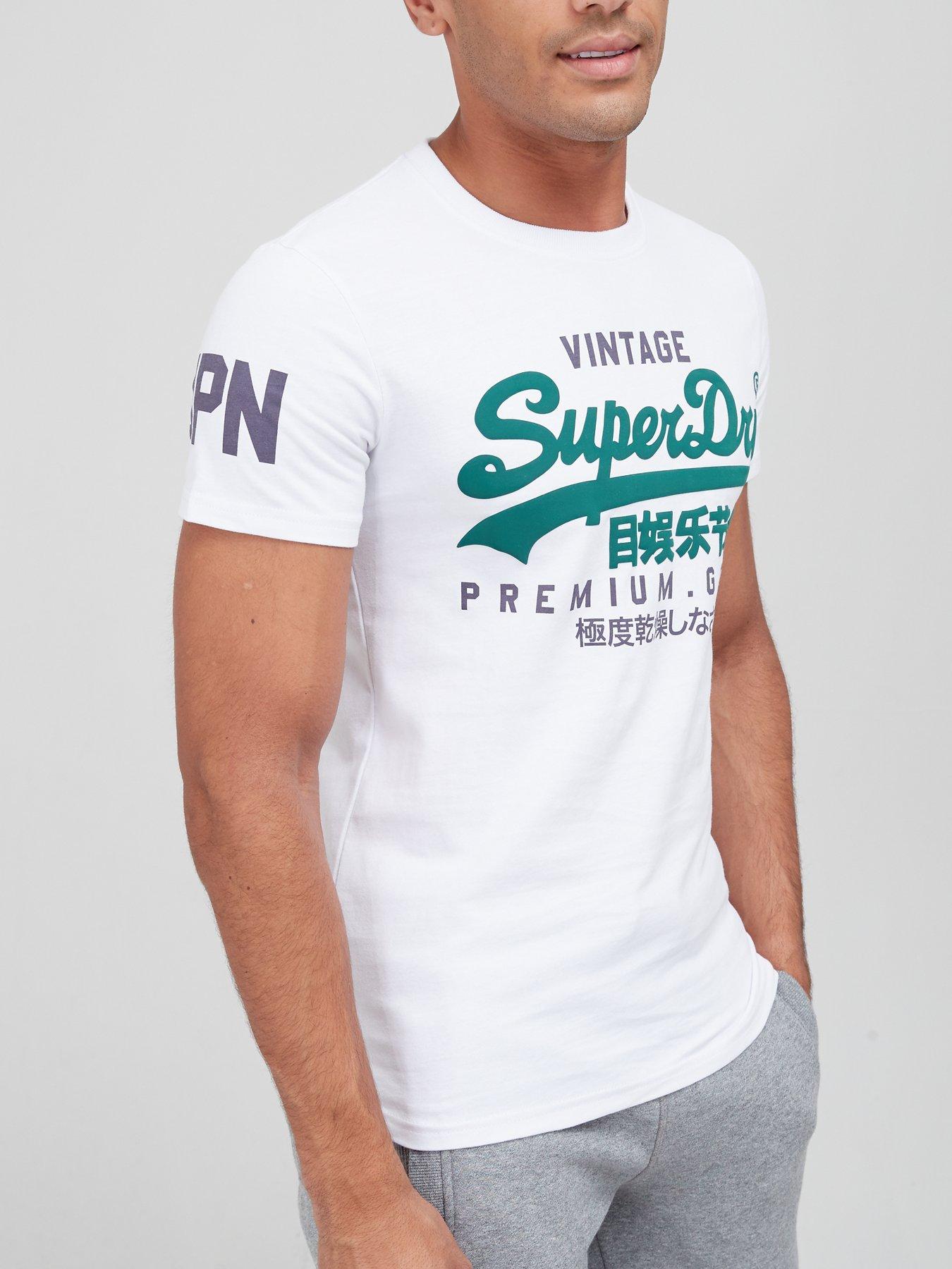 Superdry white outlet shirt