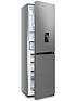  image of fridgemaster-mc55251mds-6040-total-no-frost-fridge-freezer-silver