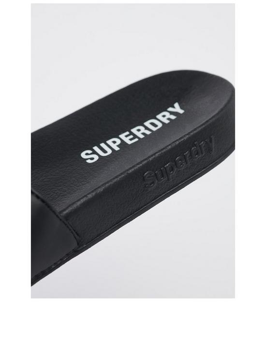 stillFront image of superdry-pool-sliders-black