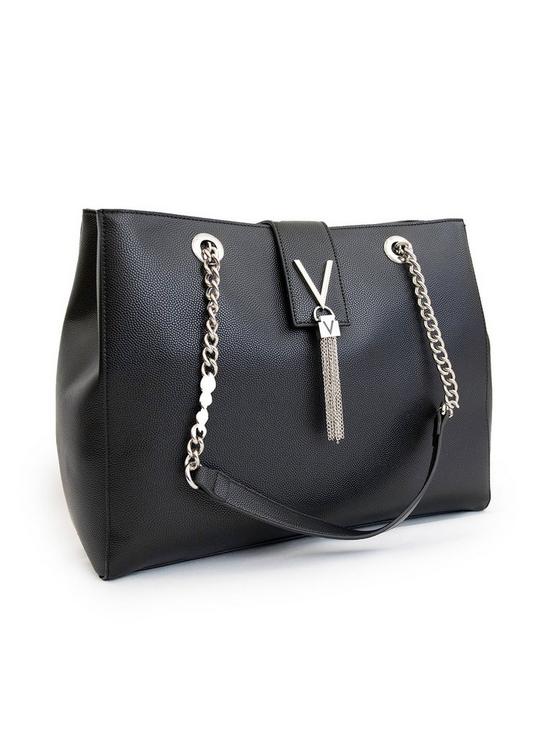 back image of valentino-bags-divina-largenbsptotenbspbag-black