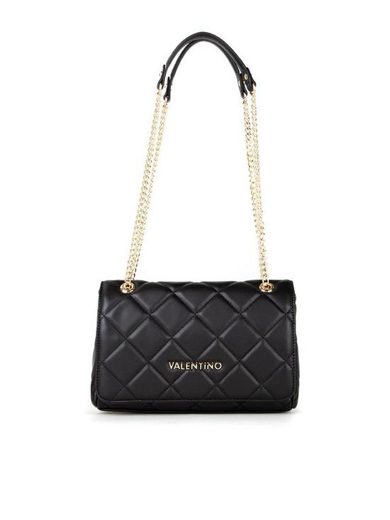 front image of valentino-bags-ocarina-shouldernbspbag-black
