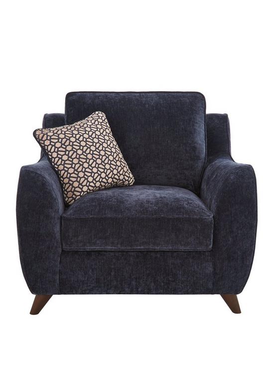 front image of varley-fabric-armchair