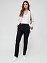 image of v-by-very-tab-detail-tailored-leg-trouser-black