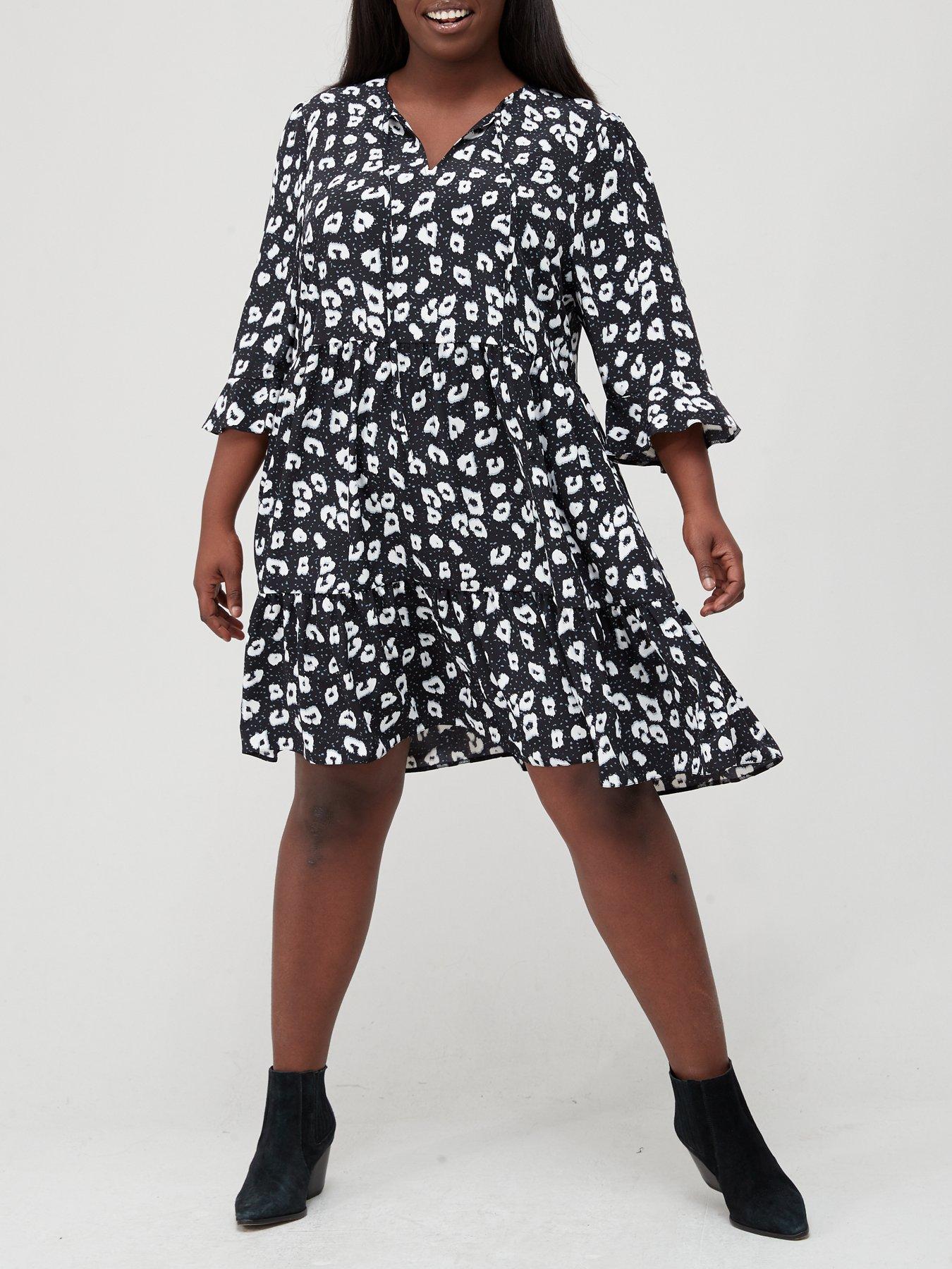 plus size shift dresses uk