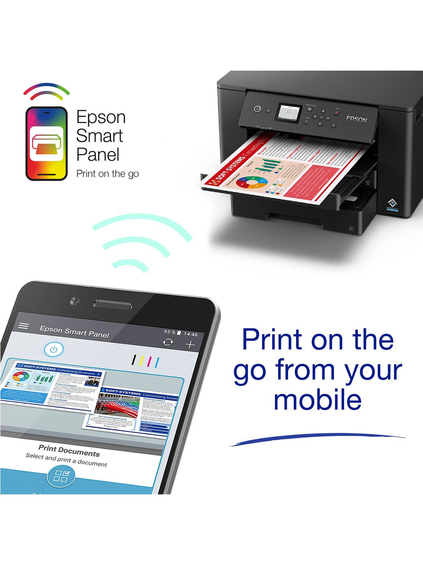 Image 5 of 7 of Epson Workforce WF-7310DTW A3+ printer with dual paper tray