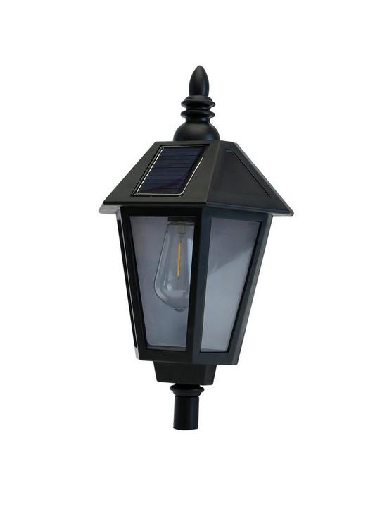 front image of gardenwize-solar-vintage-style-wall-light