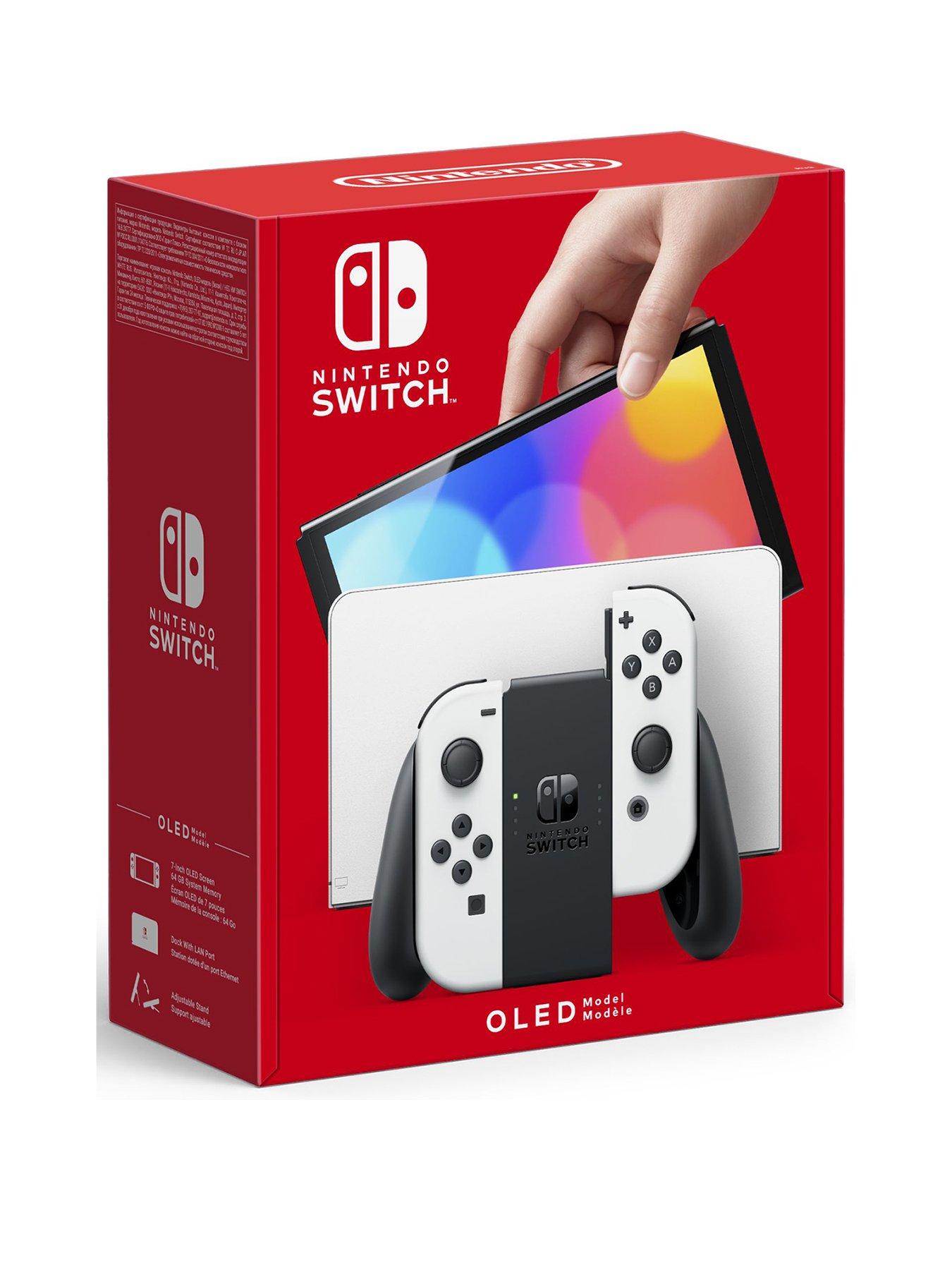 Nintendo Switch OLED Console White littlewoods