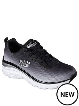 skechers-skechers-fashion-fit-ombre-mesh-lace-up-memory-foam-trainers