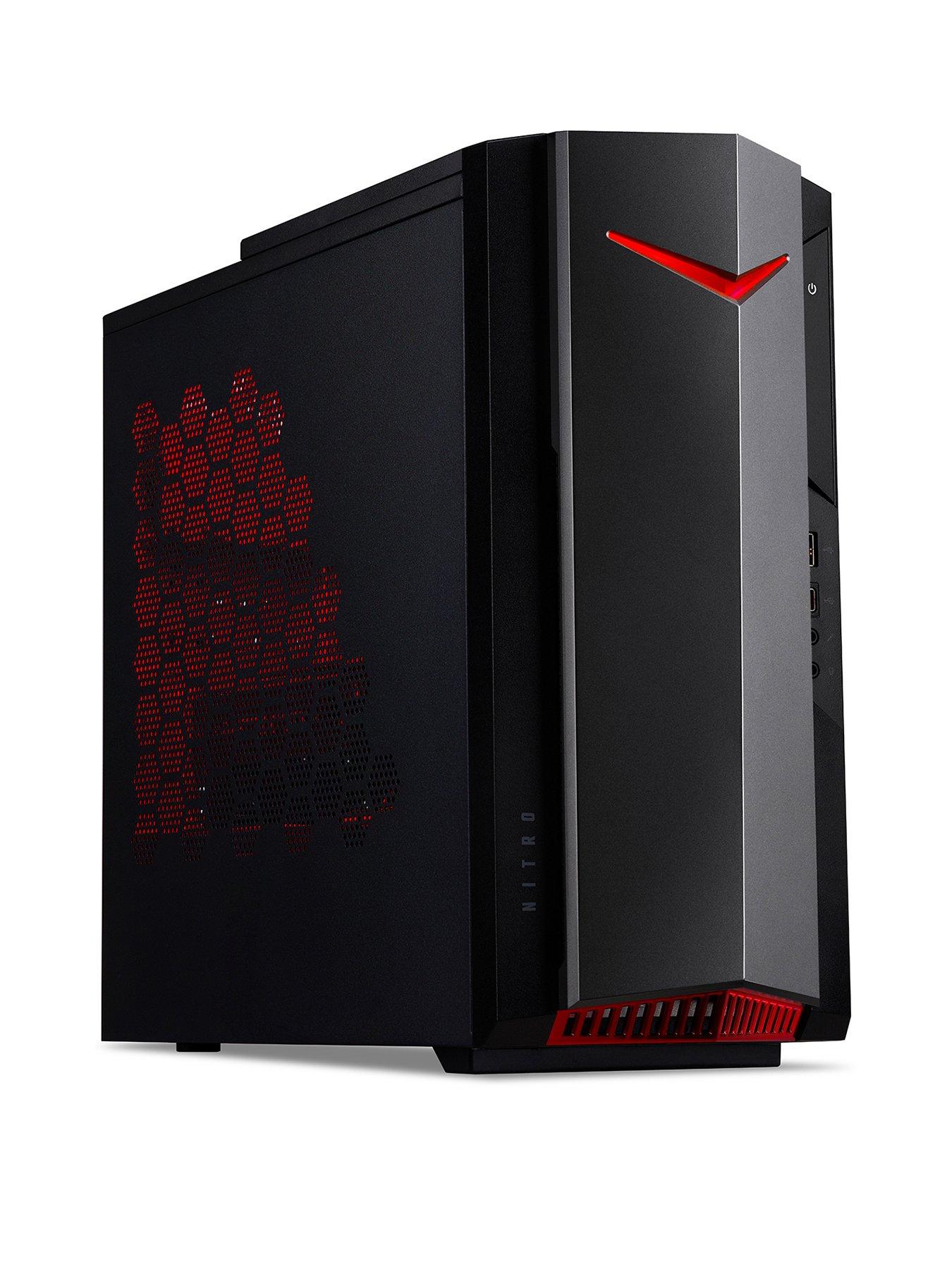 Acer Nitro N50 6 Desktop Gaming Pc Geforce Gtx 1650 Intel Core I5 8gb Ram 1tb Ssd Littlewoods Com