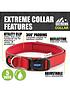  image of ancol-extreme-collar-red-size-4