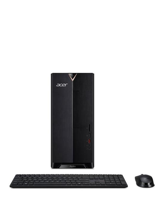 front image of acer-aspirenbsptc-1660-desktop-pc--nbspintel-core-i5nbsp8gb-ram-2tb-hard-drive-keyboard-amp-mouse