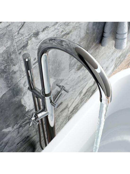stillFront image of mode-bathrooms-by-victoria-plum-heath-round-freestanding-bath-filler-tap