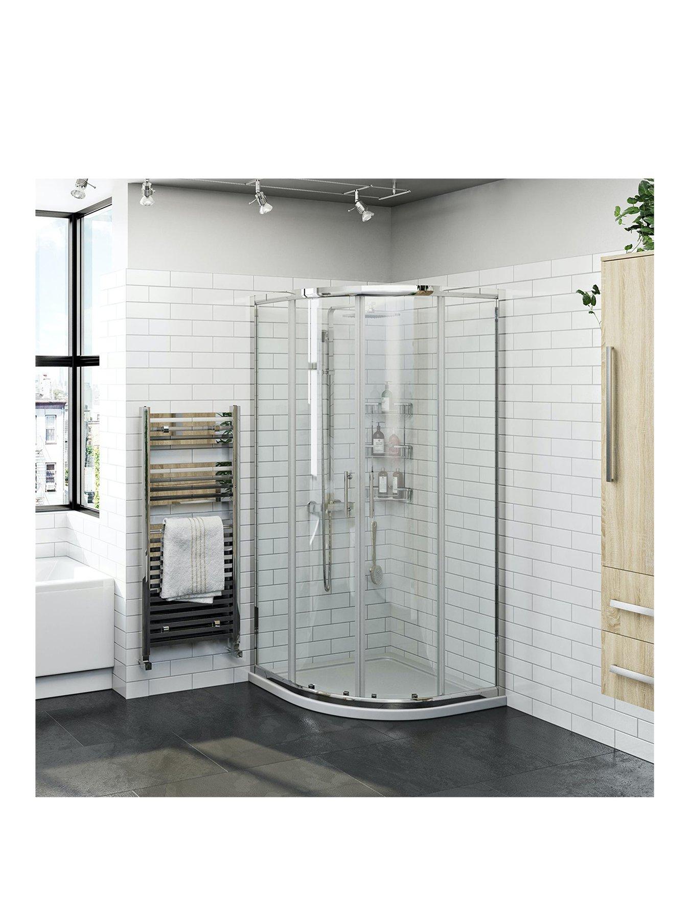 Orchard Bathrooms by Victoria Plum Kemp 6mm quadrant shower enclosure