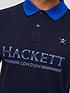  image of hackett-large-logo-polo-shirt-navy