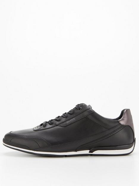 boss-saturn-leather-low-profile-trainers-black