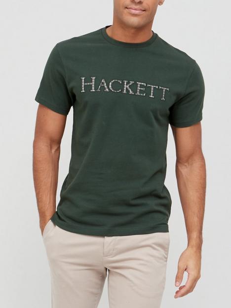 hackett-heritage-logo-t-shirt-green