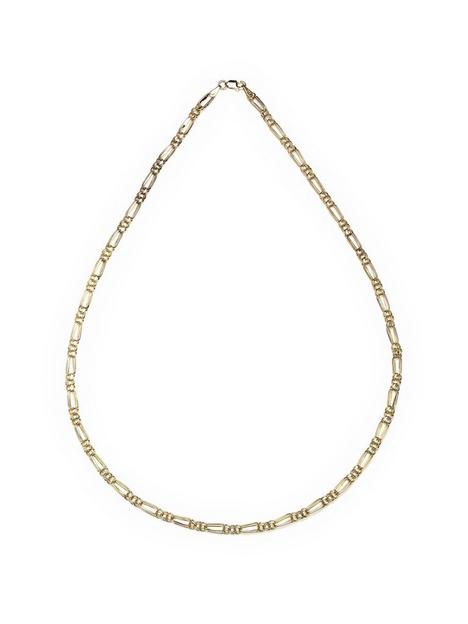 love-gold-9ct-yellow-gold-double-link-chain-necklace-18-inches